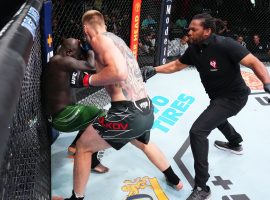 Alexander Volkov scored a quick TKO win over Jairzinho Rozenstruik at UFC Fight Night 207 on Saturday. (Image: Chris Unger/Zuffa)