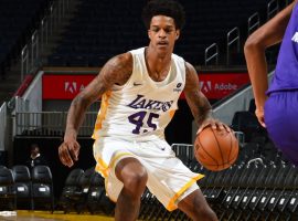 Shareef Oâ€™Neal played four games with the Los Angeles Lakers in the NBA 2K23 Summer League in Las Vegas. (Image: Getty)