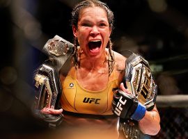 Amanda Nunes sounded defeated Julianna Pena at UFC 277 on Saturday to reclaim her womenâ€™s bantamweight title. (Image: Carmen Mandato/Getty)